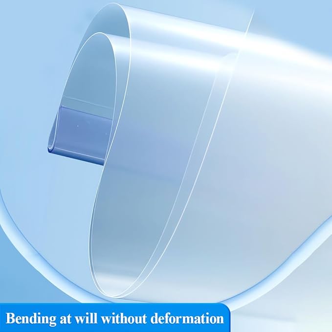 M&G 10 Pack Report Covers with Sliding Bar, 8mm Clear Report Covers for A4 and Letter Size Paper, 60 Sheet Capacity, Presentation File Folder Document Binder for School Office (Colored Sliding Bar)