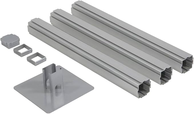 Versare Hush Panel Cubicle Kit | Workstation Partition Walls | Sound Dampening Cubicle Walls | Partitions for Desks