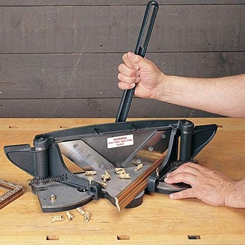 Miter Trimmer - Micro-Fine Slices Laminate Cutter for Precise Fit - Adjustable Trim Saw for 45 90 Degree Cuts – Picture Framing Saw for Perfect Miter Cuts