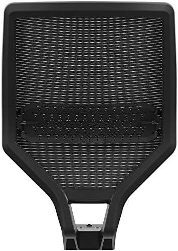 HON Solve Mesh Back Office Chair with Adjustable Arms, Adjustable Height, Tilt Tension, Lumbar Support, Swivels, on Rolling Wheels, Ink