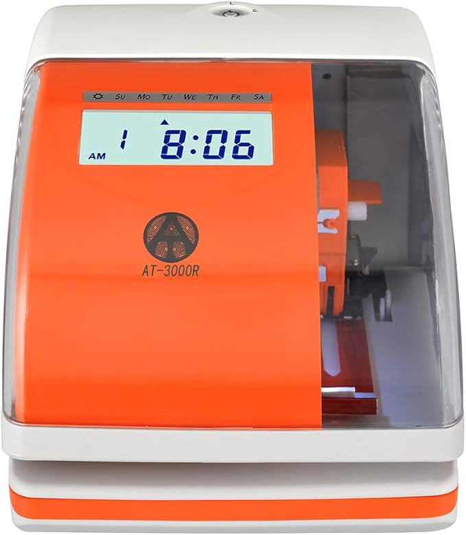 AT-3000R Allied Time USA | Digital Time Clock and Date Stamp | Perfect for Small Business