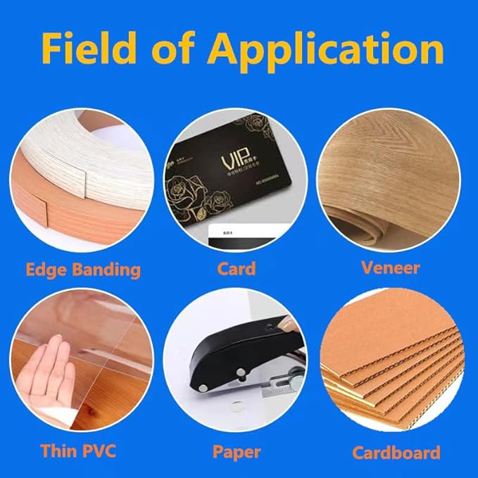 5/16 inch-8mm Heavy Duty Hole Puncher Round Single Hole Punch Badge Hole Punch Paper Punch Portable Hand Held Long Hole Puncher for Craft Paper Plastic Cardboard Business Card Photos-Black