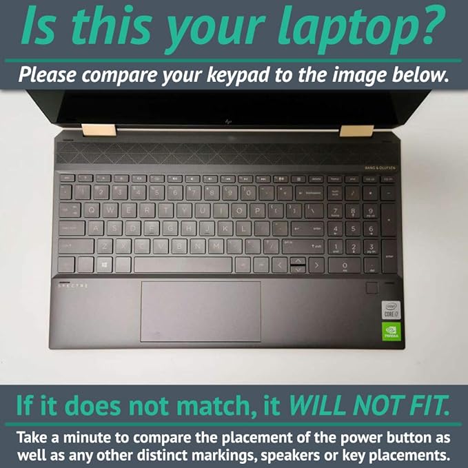 MightySkins Skin for HP Spectre x360 15" (2020) - Cork | Protective, Durable, and Unique Vinyl Decal wrap Cover | Easy to Apply, Remove, and Change Styles | Made in The USA