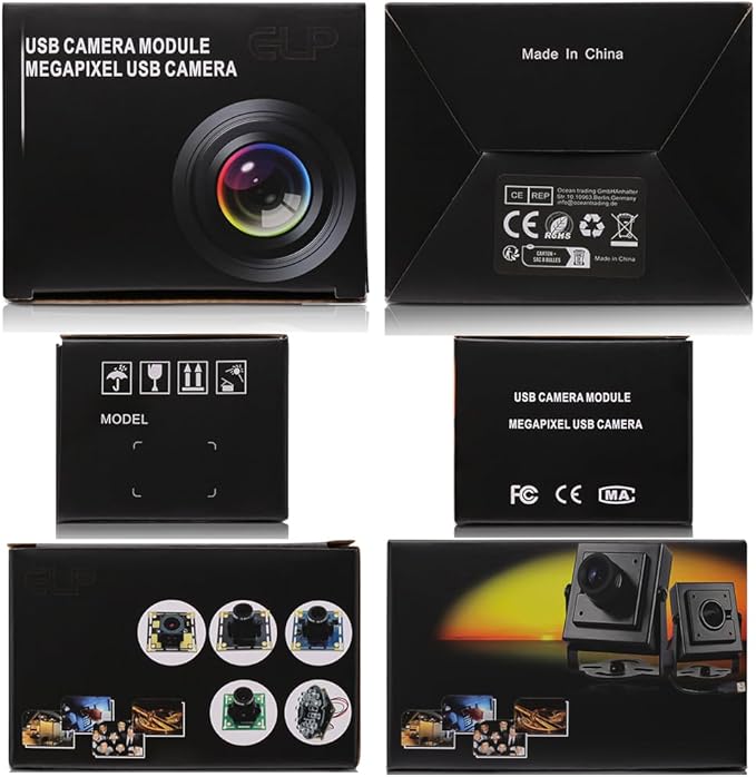 SVPRO 10X Optical Zoom USB Camera with 5-50mm Manual Lens, HD Webcam 5MP Portable Video Camera with Aptina MI5100 Sensor,Desktop Computer Camera for Online Class/Video Conference