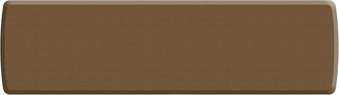 NewLife by GelPro Decorative Foam Floor Mat, 30" x 108", Grasscloth Khaki