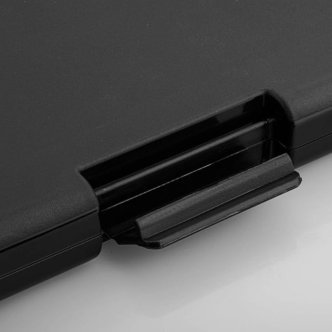 ZCZN Plastic A4 Form Storage Box Case, Clipboard Case, Bulk clipboard Set Suitable for School,Utility,Industrial Office, Medical Personnel,Black,24 Pack