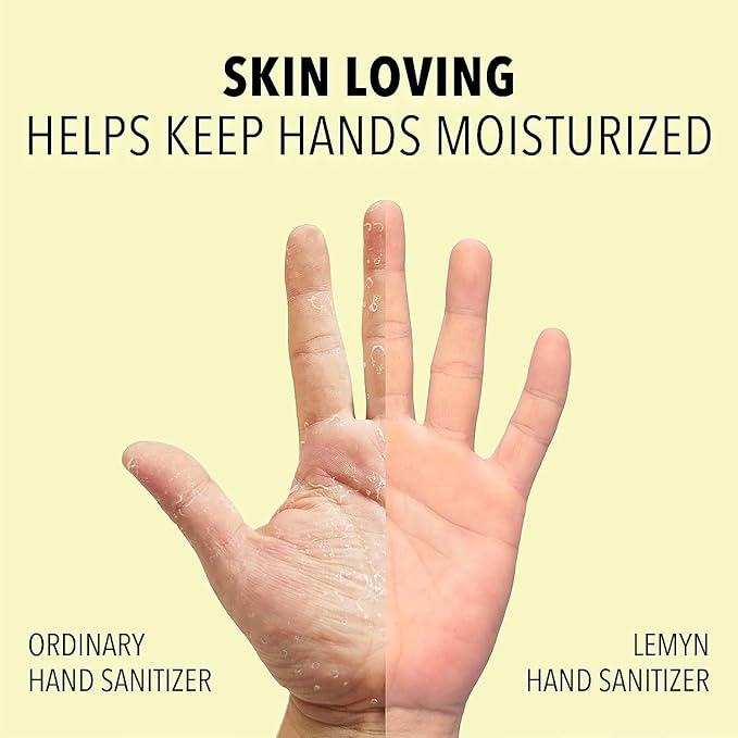 Medical Grade Hand Sanitizer Gel - 97% ORGANIC - 8 FL.OZ. Flip-Top (PACK OF 12)