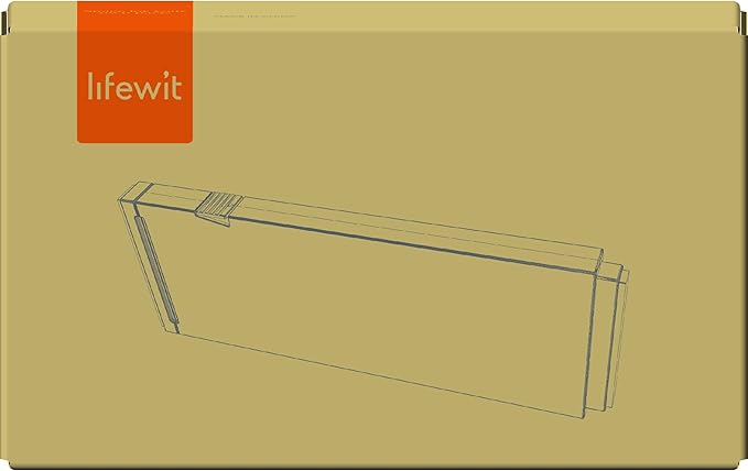 Lifewit 8 Pack Drawer Dividers 4" High,11-17" Adjustable Dresser Drawer Organizers for Clothes, Expandable Dresser Separators in Bedroom/Bathroom/Kitchen/Vanity/Office Organization and Storage, White