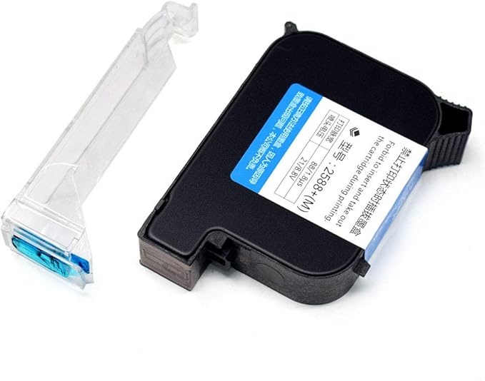 TOAUTO Original Portable Ink Cartridge Quick-Dry Replacement 42ml Ink Cartridge for Handheld Inkjet Printer Coding Machine(Black)