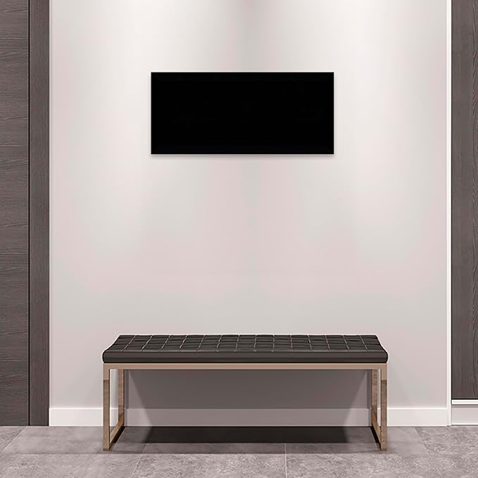 Amanti Art Black Cork Board for Wall, 15x33 Vision Board with Black Wood Frame, Medium Corkboard Office Decor for Home Organization, Modern Corkboard Pinboard to Display Items for Home Organization