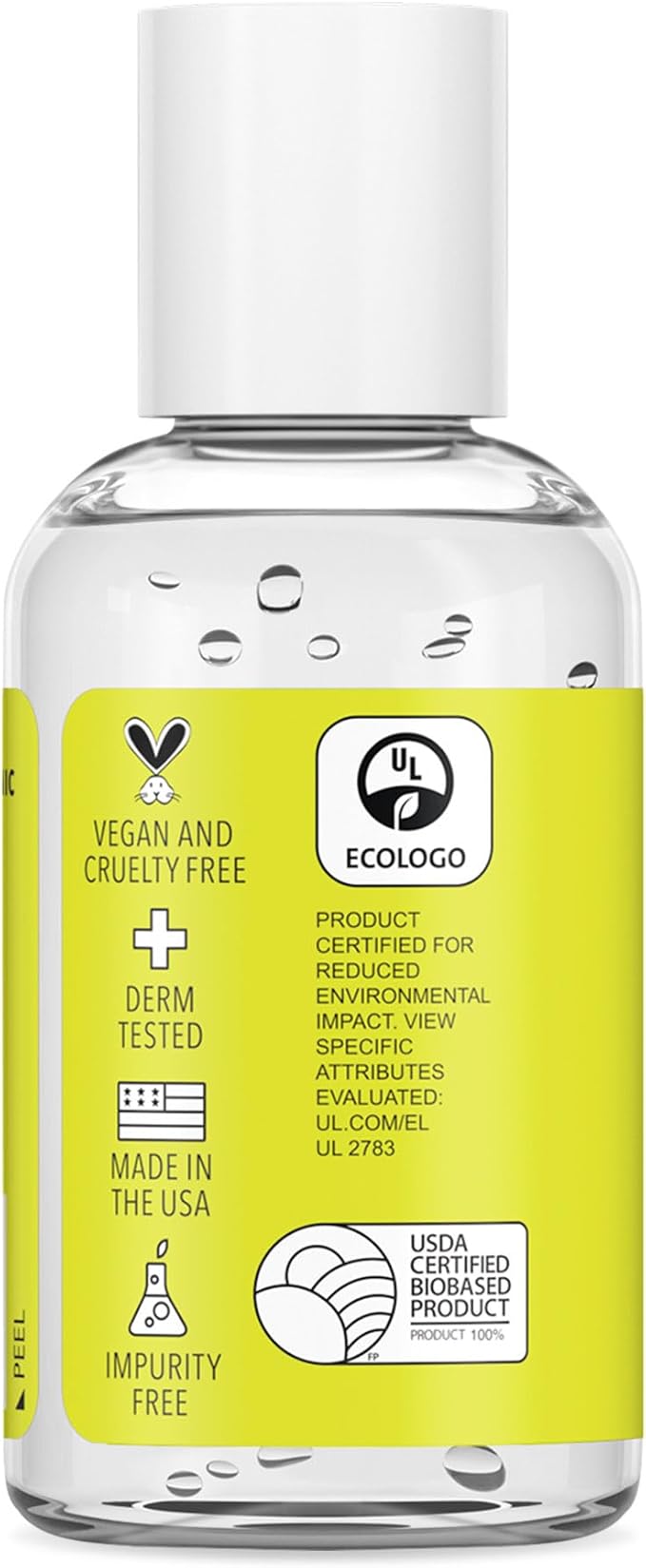 Medical Grade Hand Sanitizer Gel - 97% ORGANIC - 2 FL.OZ. (PACK OF 24)
