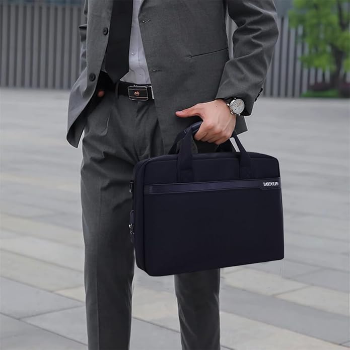 BARDOLPH Heavy Duty Accordian File Organizer with Handle