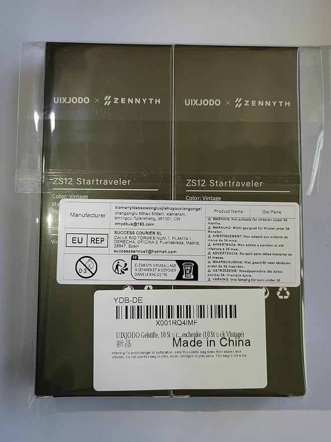 Gel Pens, 10 Pcs 0.5mm Black Ink Pens Fine Point Smooth Writing Pens with Silicone Grip, High-End Series Metal Clip Retractable Pens for Journaling Note Taking (10 Pcs Vintage)