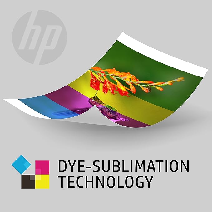 HP Sprocket Studio Plus 4 x 6” Photo Paper and Cartridges Starter Bundle: Includes 108 Sheets and 2 Cartridges, Sticker Frames, Photo Album