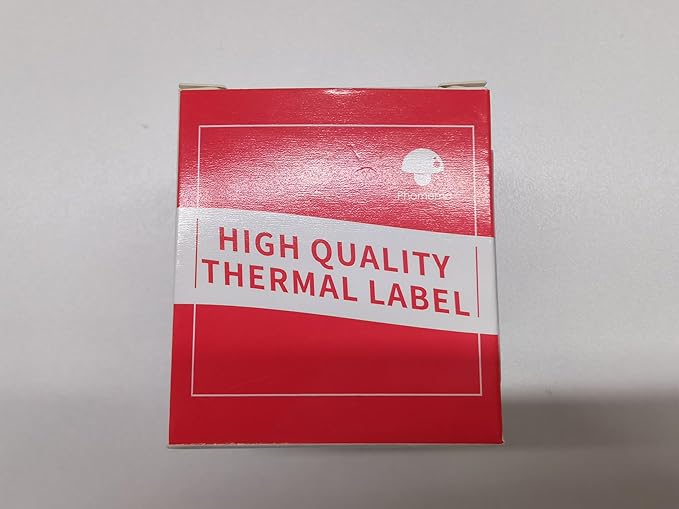 Phomemo Circle Label Compatible with M110/M100/M120/M150/M200/M220/M250 Label Maker, 1.96" x 1.96"(50 x 50 mm) Thermal Round Rainbow Gradient Labels, 1 Rolls/140 Labels