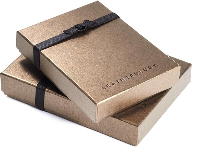 Leatherology Cognac Folder with Pockets & Pen Holder