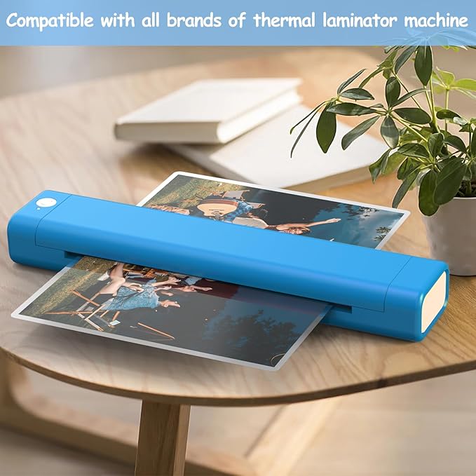 Clear Thermal Laminating Pouches 5mil Letter Size Plastic Laminator Sheets 9 x 11.5 Inch (5 mil 500 pcs)