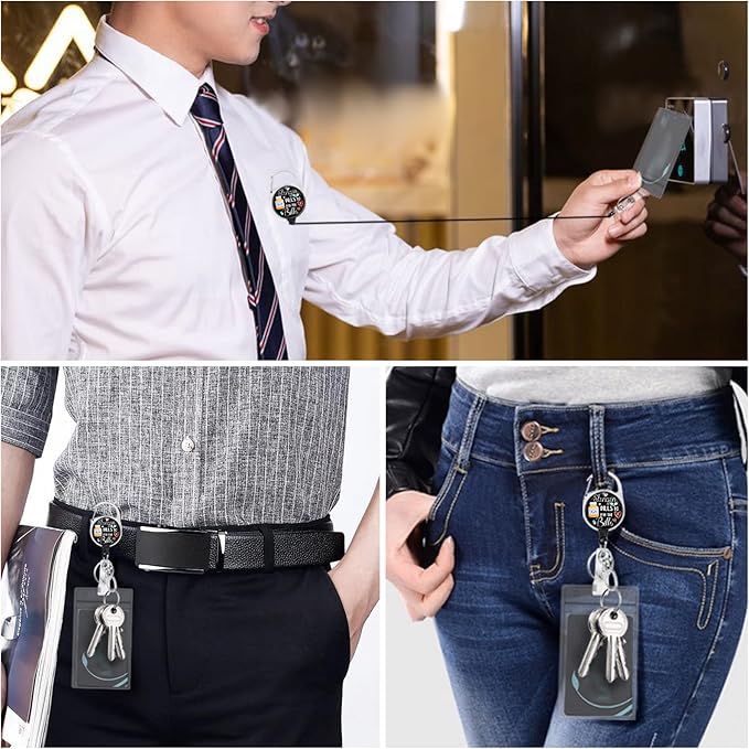 Pharmacy Pharmacist Chill Pill Lanyards for Id Badges, Cute Funny Badge Reel Heavy Duty with Carabiner Clip, Fashionable ID Badge Holder with Breakaway Lanyard, Teacher Nurse Office Christmas Gifts