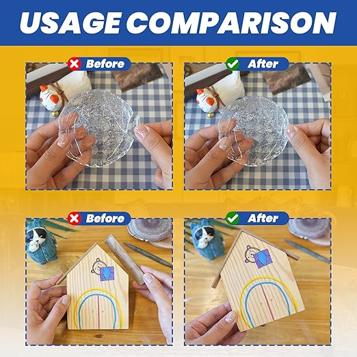 Super Glue 24x3g Liquid CA Glue, Clear Cyanoacrylate Adhesive Single Use for Shoe Sole Repair Ceramic Plastic Model Metal Wood Aquarium Leather Pottery Glass, Food Safe Strong and Instant Bonding