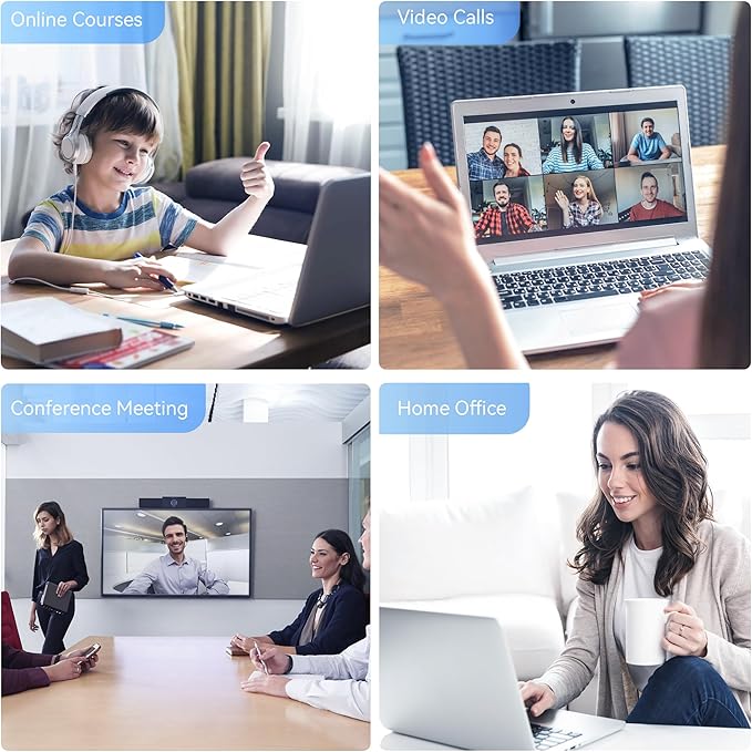 Tenveo Conference Speaker Microphone, Bluetooth/Dongle/USB Connectivity, 360ยฐ Sound Pickup and AI Noise Reduction, Compatible with Zoom, Teams, OBS, Supports 10-12 People for 8 Hours of Talk Time