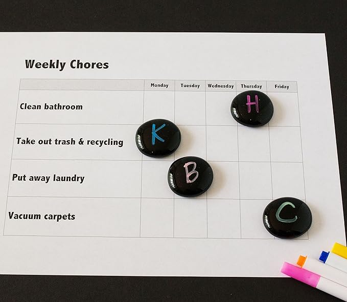 Cestari Blue Liquid Chalk Marker Pen - 2mm Skinny Tip - Nontoxic for Wine Glasses, Chalkboards, Windows, Mirrors, and More