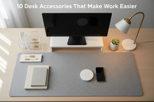 10 Desk Accessories That Make Work Easier
