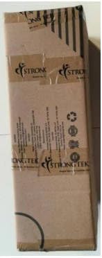 StrongTek Ergonomic Foot Rest Support, Under Desk Footrest, Non-Slip Foot Stool, 4" High, Improve Posture, Reduce Fatigue & Pain, 300lbs Capacity, Ideal for Office & Gaming, Enhance Health and Comfort