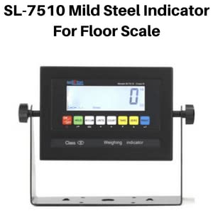 SellEton SL-5x7-1K-NN 60" x 84" Heavy-Duty, Industrial Floor Scale, Metal Indicator | 1000 lbs x 0.2 lb