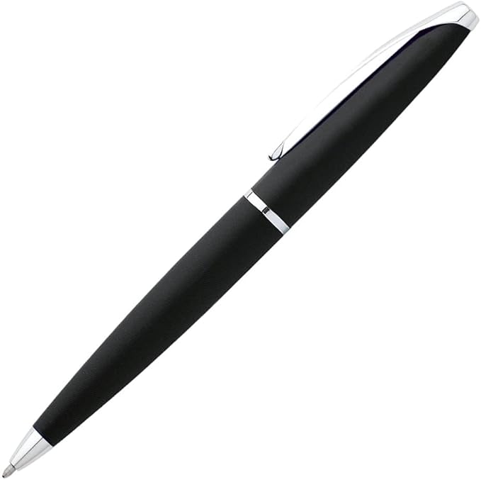Cross ATX Refillable Ballpoint Pen Presented in a Luxury Gift Box - Medium Point, Black Ink, Basalt Black