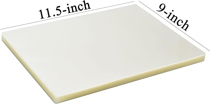 RyhamPaper Thermal Laminating Pouches, Laminating Sheets 9 x 11.5 Inches Letter Size 3 mil, 200 Pack Laminator Sheets for Sealed Document, Cards, Clear Laminated Finish, Round Corner, Waterproof