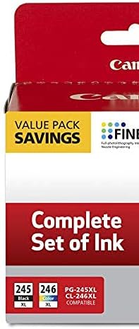 Canon PG-243/ CL-244 Ink Multi Pack, Compatible to TR4520, MX492, MG2520, MG2922 & PG-240 XL Black Ink Catridge Compatible to Printer MG2120, MG3120, MG4120, MX512, MX432, MX372