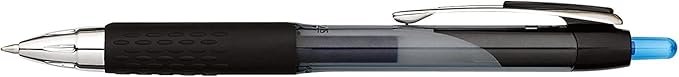 Uniball Signo 207, Retractable Gel Pens, 0.7mm Medium Point, 12 Pack; 6 Black & 6 Blue
