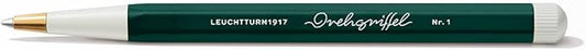 LEUCHTTURM1917 - Drehgriffel Writing Pen (Forest Green) - Gel Pen with Black Ink Included