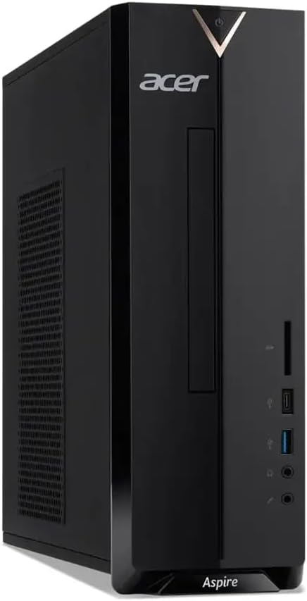 acer Aspire Desktop | 64GB RAM | 2.5TB Storage (2TB SSD+512GB Docking Station Set | Windows 11 Pro with Microsoft Office Trial | Dual-Core Intel Celeron | Keyboard & Mouse | Wi-Fi | Black