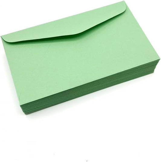 Limited Papers (TM) #6 3/4 Regular Envelope - Pastel - 24# (3 5/8 x 6 1/2) - Business Series (Green, 2500)