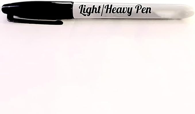 Light and Heavy Pen Magic Tricks Can't be Lifted Pen Magic Close up Street Illusions Gimmicks Mentalism Props Funny
