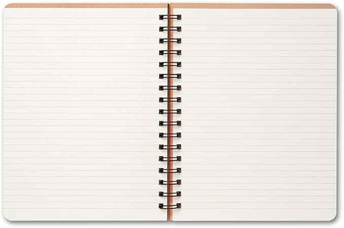 Compendium Spiral Notebook - You are here. Now, everything is possible. — A Designer Spiral Notebook with 192 Lined Pages, College Ruled, 7.5”W x 9.25”H