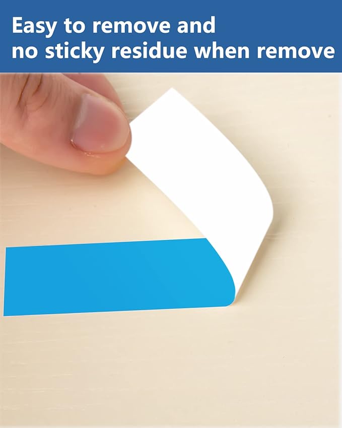 Tze Tz Tape 18mm 0.7 Laminated Blue Compatible for Brother P Touch Label Maker Tape TZe-541 TZe541 Label Tape for PT D400 D600 D610 P710BT, Black on Blue, 3/4 Inch x 26.2 Feet, 3-Pack