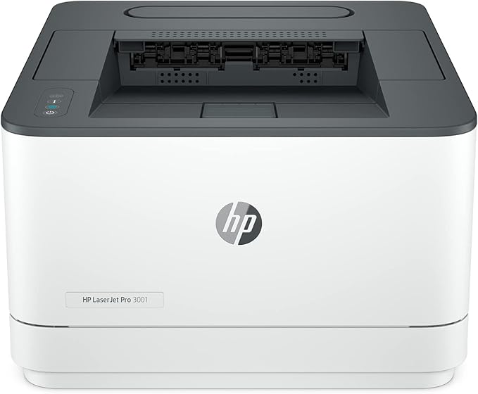 HP LaserJet Pro 3001dw Wireless Black & White Printer, Best-for-Office (3G65OF)
