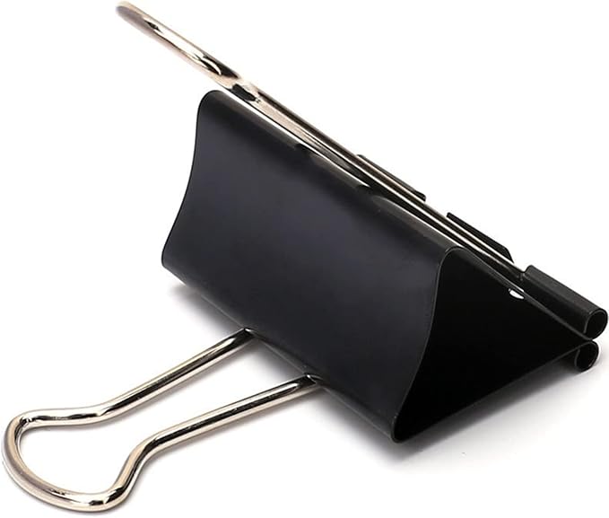 Extra Large Binder Clips 2.4 Inch (36 Pack), Upgrade Giant Binder Clips Big Paper Clips Clamps for Office and Home Supplies, Black by Aellabus