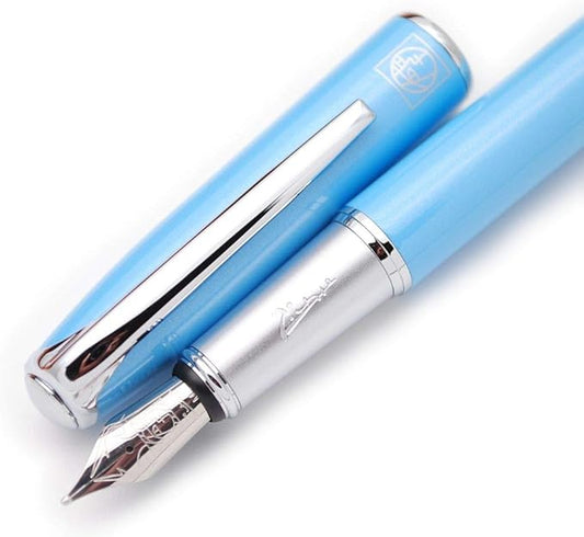 czxwyst Picasso 916 Malage Fountain Pen M Nib Original Box (Light Blue)