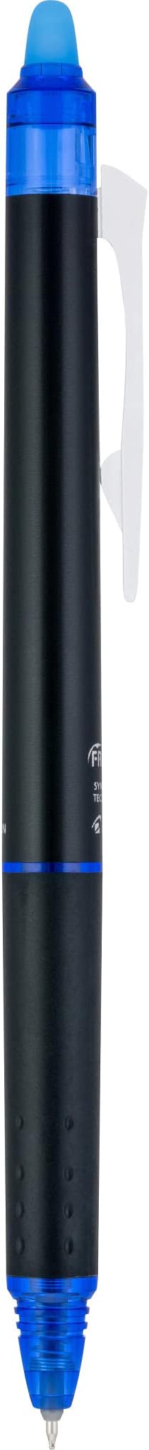 PILOT FriXion Synergy Clicker Erasable Gel Ink Pens, Extra Fine Point, Blue Ink, 8-pack (17849)