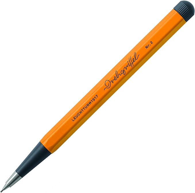 LEUCHTTURM1917 - Drehgriffel Mechanical Pencil - Refillable Writing Stylus with 0.7 mm HB Graphite Lead (Rising Sun)