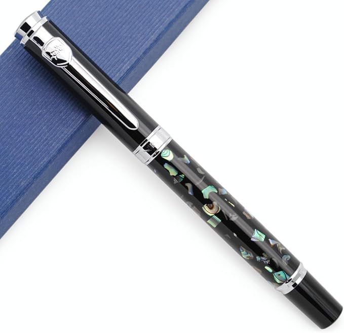 JINHAO 8802 Fountain Pen F Nib (Shell Carving - 2)