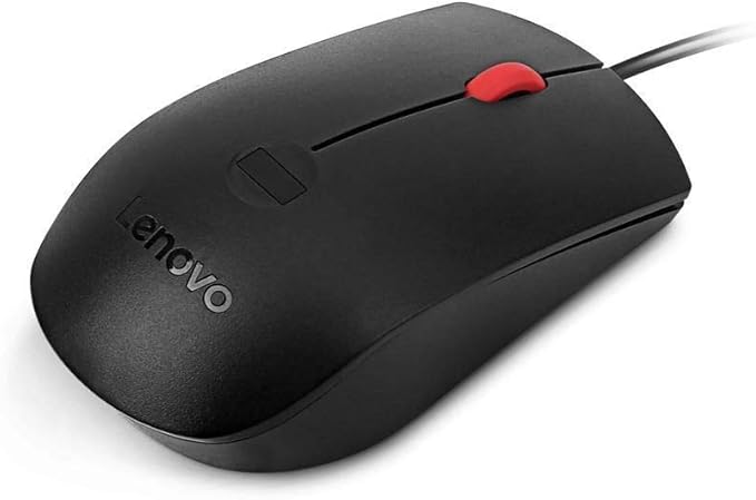 Lenovo Fingerprint Biometric USB Mouse Pointing Devices (4Y50Q64661)