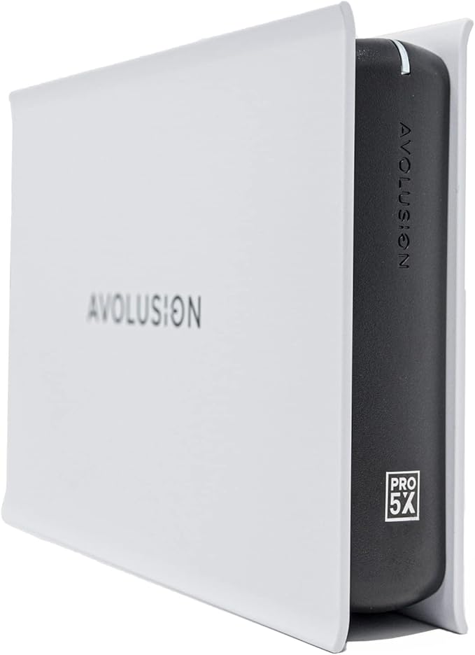 Avolusion PRO-5X Series 10TB USB 3.0 External Hard Drive for WindowsOS Desktop PC/Laptop (White) - 2 Year Warranty (Renewed)