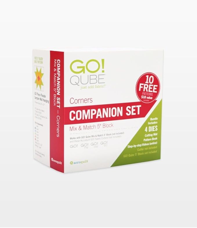Accuquilt GO! Qube 5 Companion Set-Corners