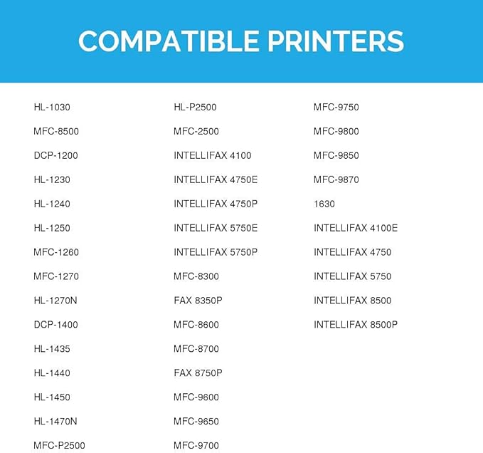 LD Compatible Toner Cartridge Replacement for Brother TN460 High Yield (Black)