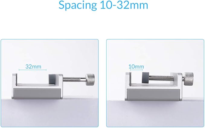 ORICO USB 3.0 Hub Clamp Adapter, Aluminum 4-Port USB Splitter with Extra Power Supply Port and 4.92 FT USB Data Cable, Ultra-Portable USB Expander for 2021 iMac/Laptop/PC