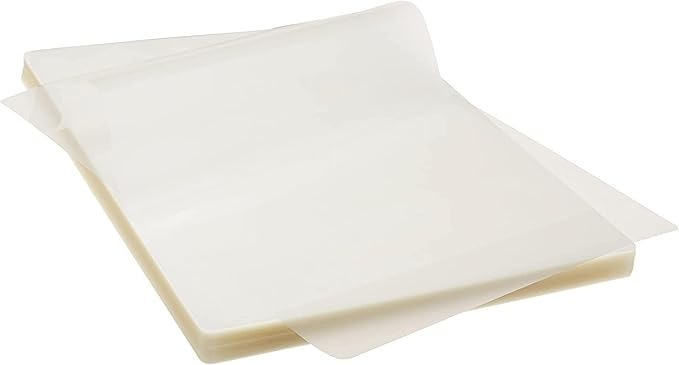 9527 Product 200 pcs Thermal Laminating Pouches 3 Mil Clear Letter Size Laminating Sheets - 8.5 X 11 Inch
